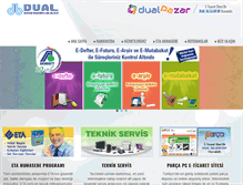 Tablet Screenshot of dualbil.com